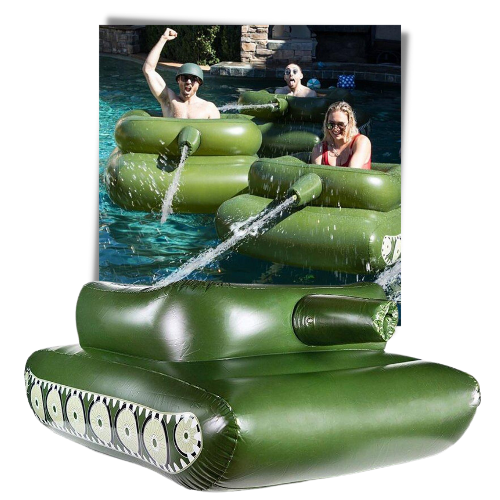 Inflatable Tank Pool Float - Fun - 