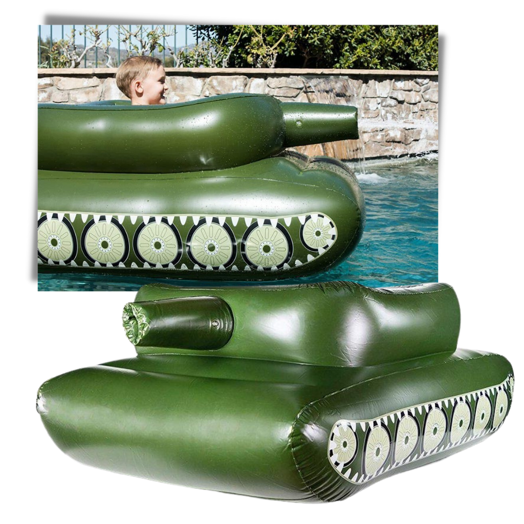 Inflatable Tank Pool Float - Safe - 