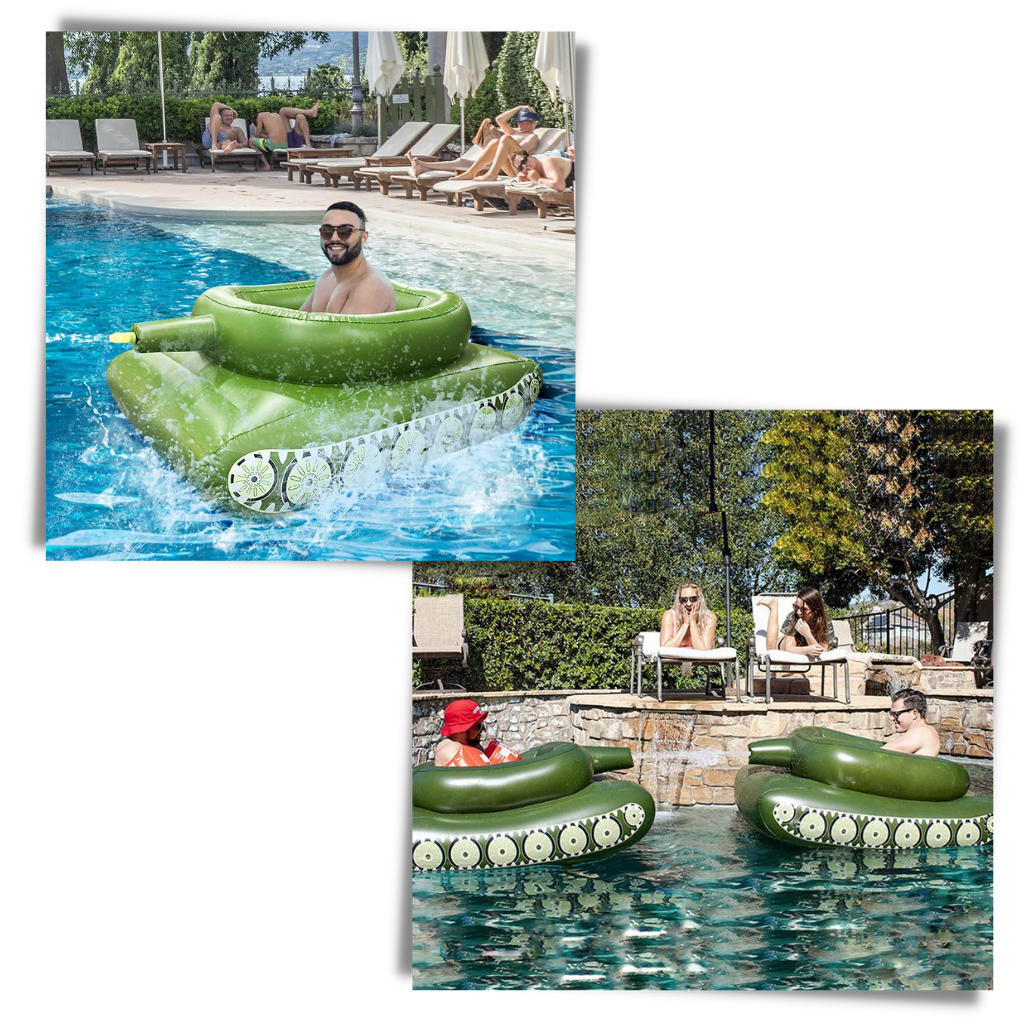 Inflatable Tank Pool Float - Versatile - 
