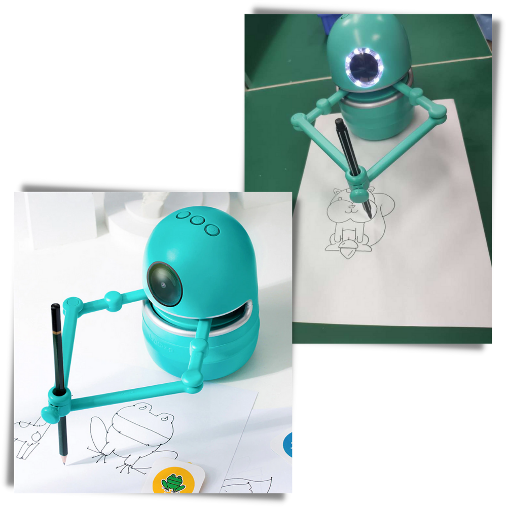 Robot de peinture pour enfants  - Conception intelligente - Ozerty