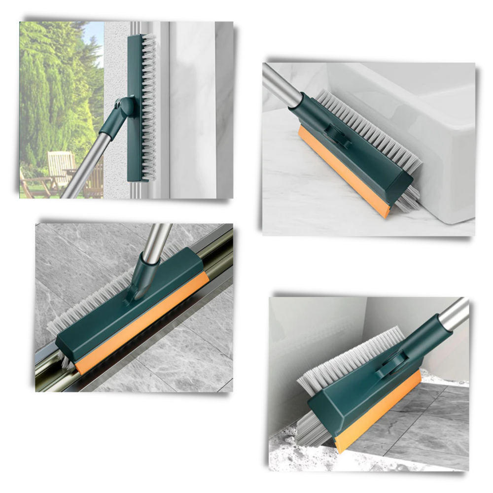 Rotating floor cleaning brush - Multifunctional - Ozerty
