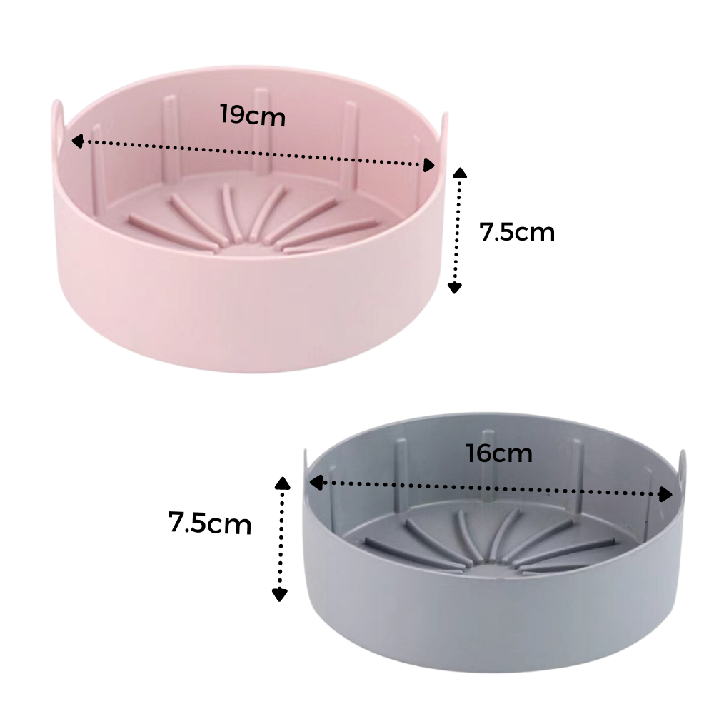 Poêle en silicone réutilisable pour friteuse à air - Caractéristiques techniques - Ozerty