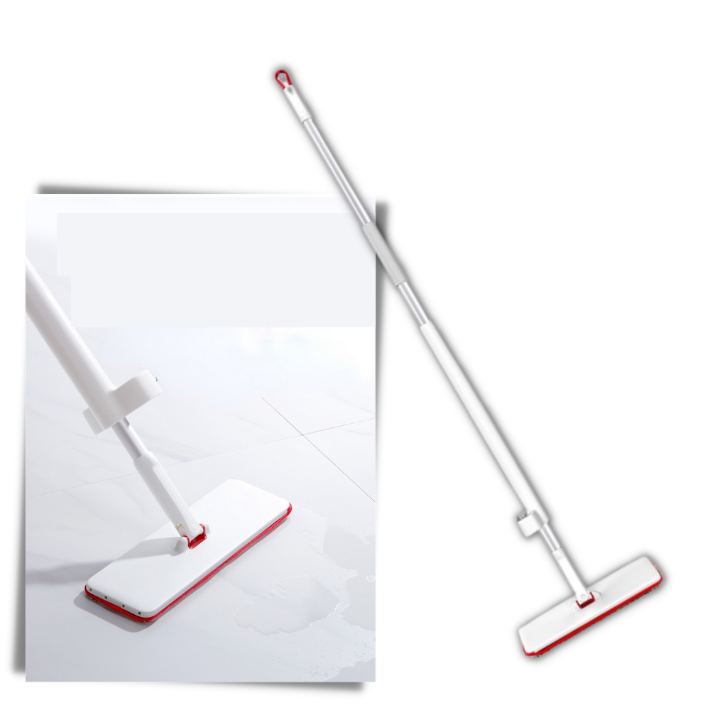 Flat floor mop - Excellent cleaning results - Ozerty