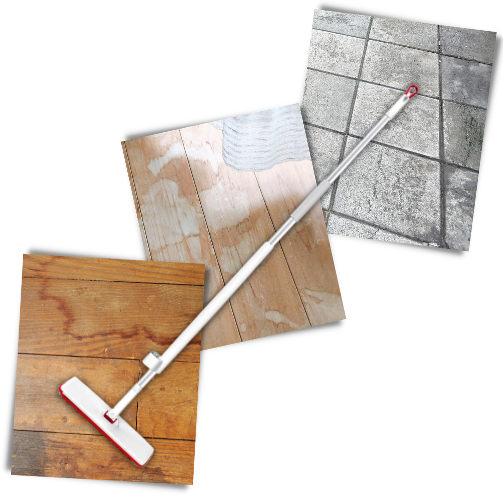 Easy Squeeze Floor Mop - Versatile Use - 