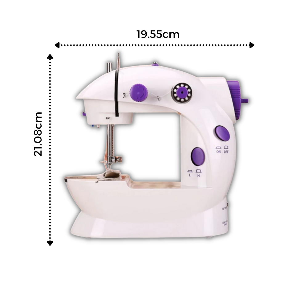 Portable Electric Sewing Machine - Dimensions - Oustiprix