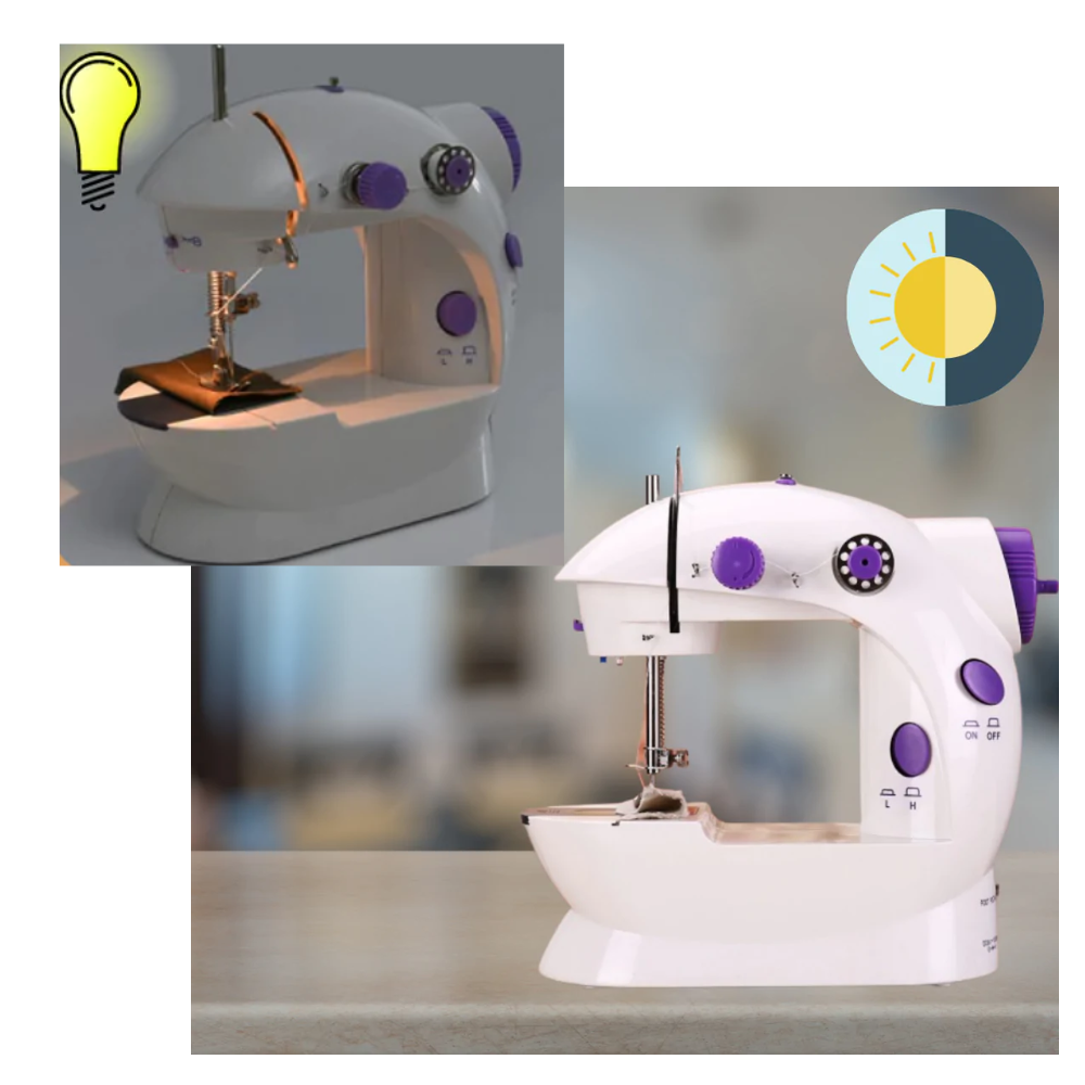 Portable Electric Sewing Machine - Functional - Ozerty