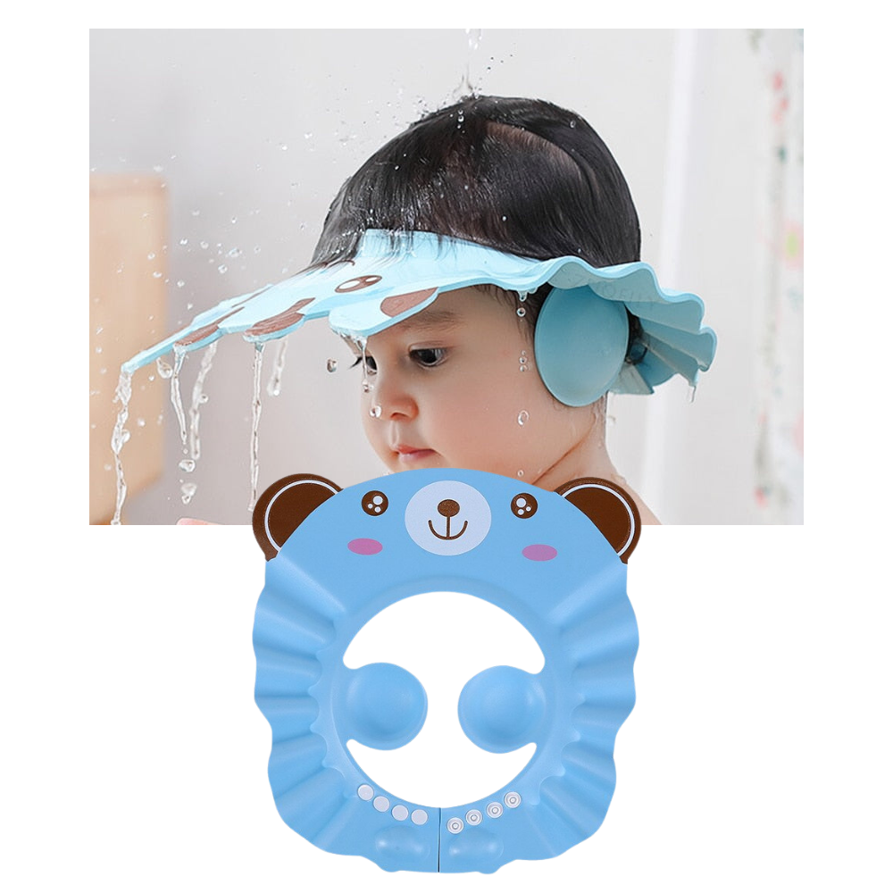 Shower Cap and Earmuffs for Kids - Offers Excellent Protection - Ozerty