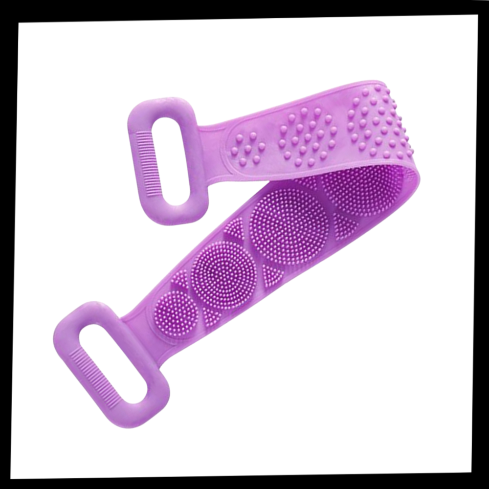 Stretchy Silicone Exfoliating Body Scrubber - Package - 