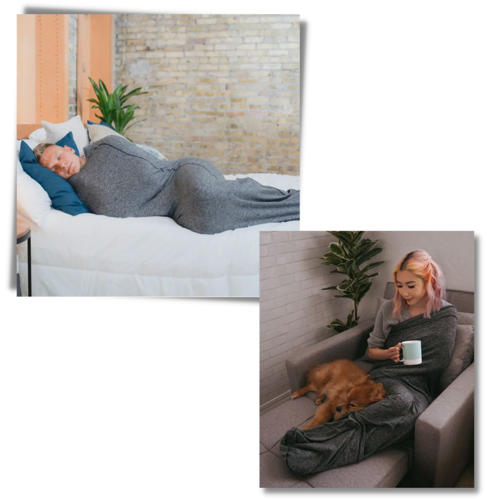 Sleep Pod Wearable Sleep Blanket - A Blanket for Relaxation - 