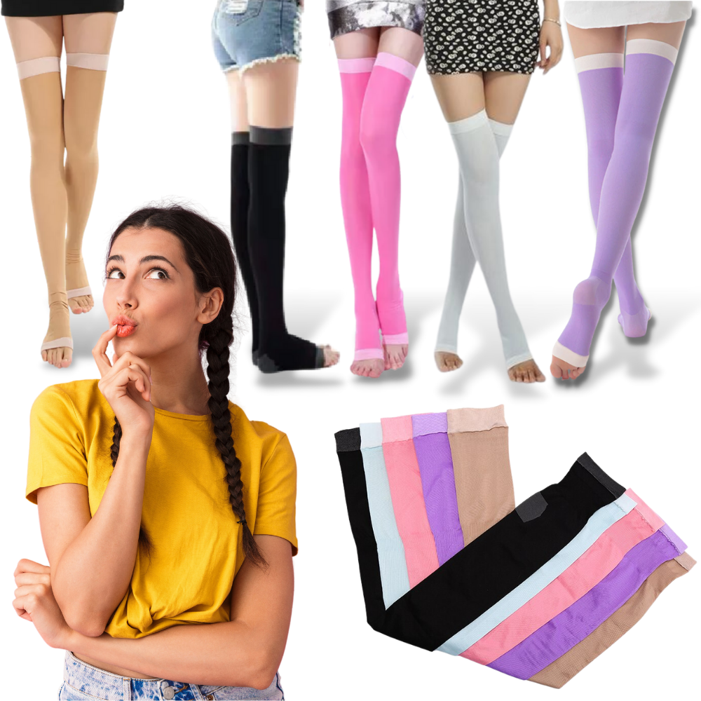 Paire de collants de compression amincissants  - Plusieurs options à choisir - Ozerty