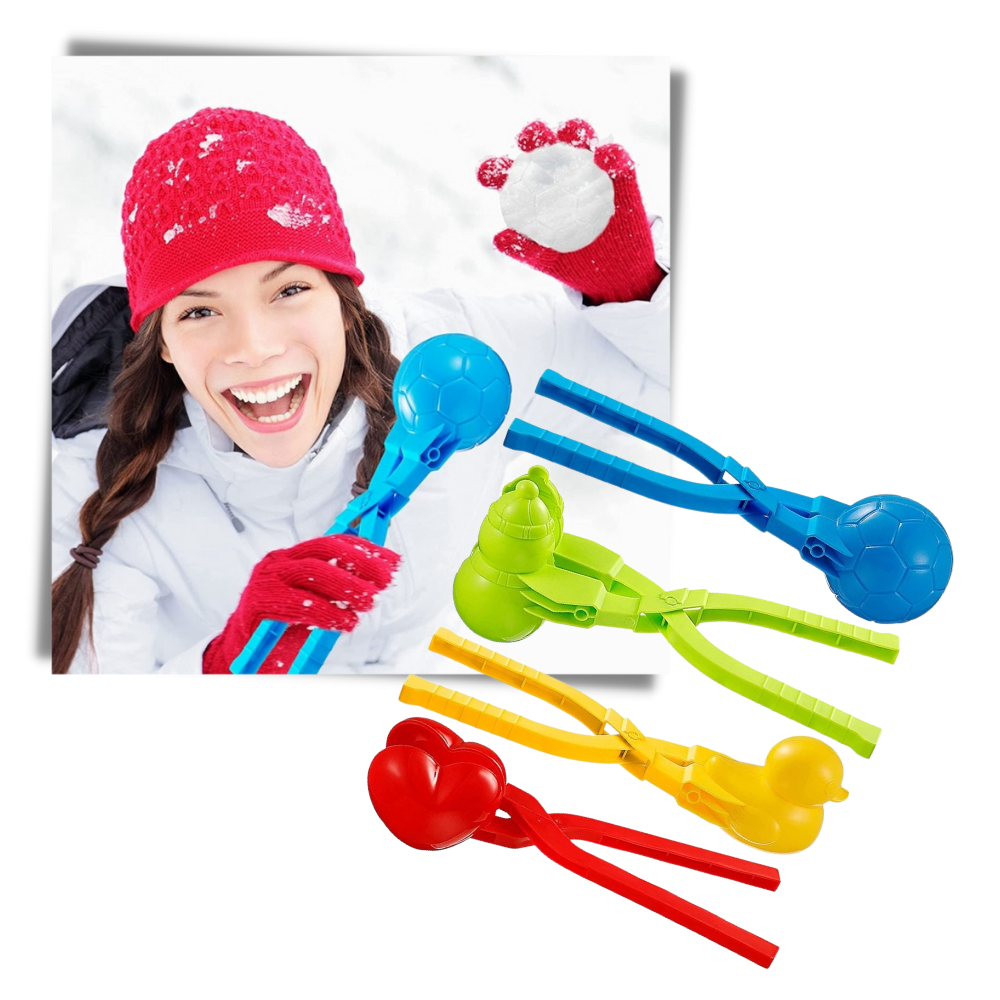 4-Pack Snowball Maker  - Perfect For Making Snowballs - 