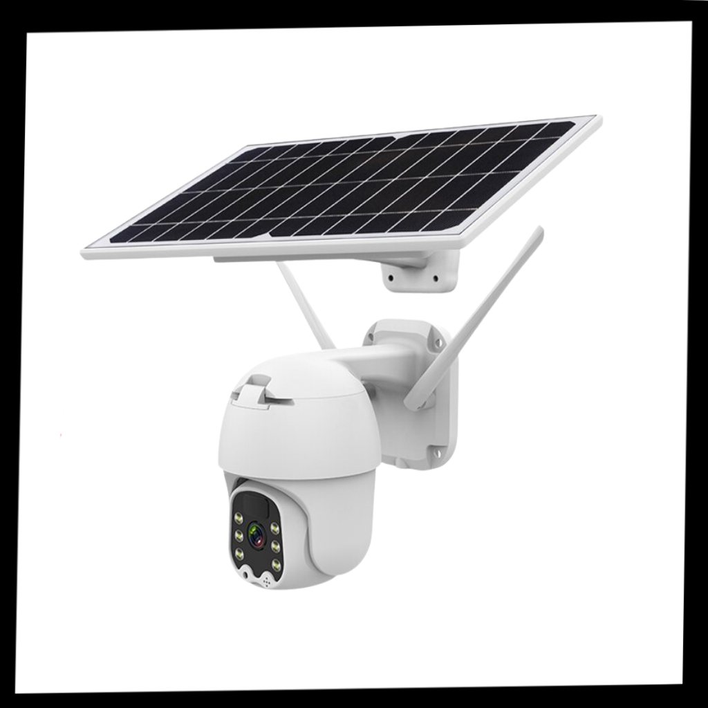 Telecamera esterna a energia solare - Package - Ozerty