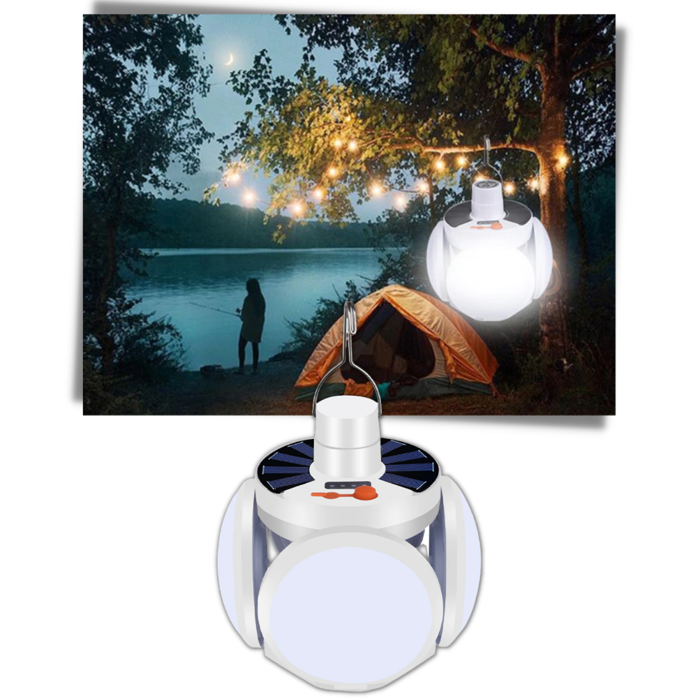 Lampe LED rechargeable de camping - Excellente option d'éclairage - Ozerty