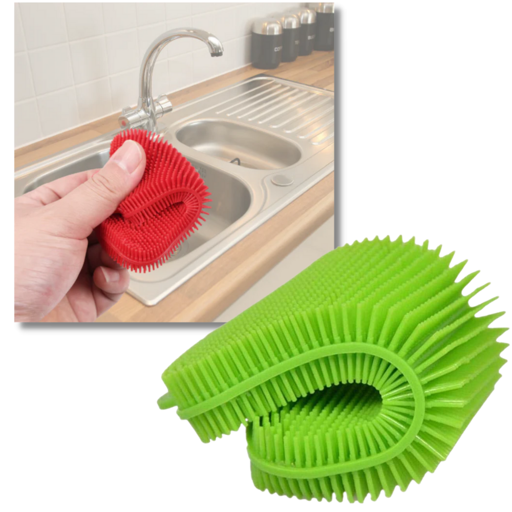 Spugna da cucina in silicone - Durevole - Ozerty