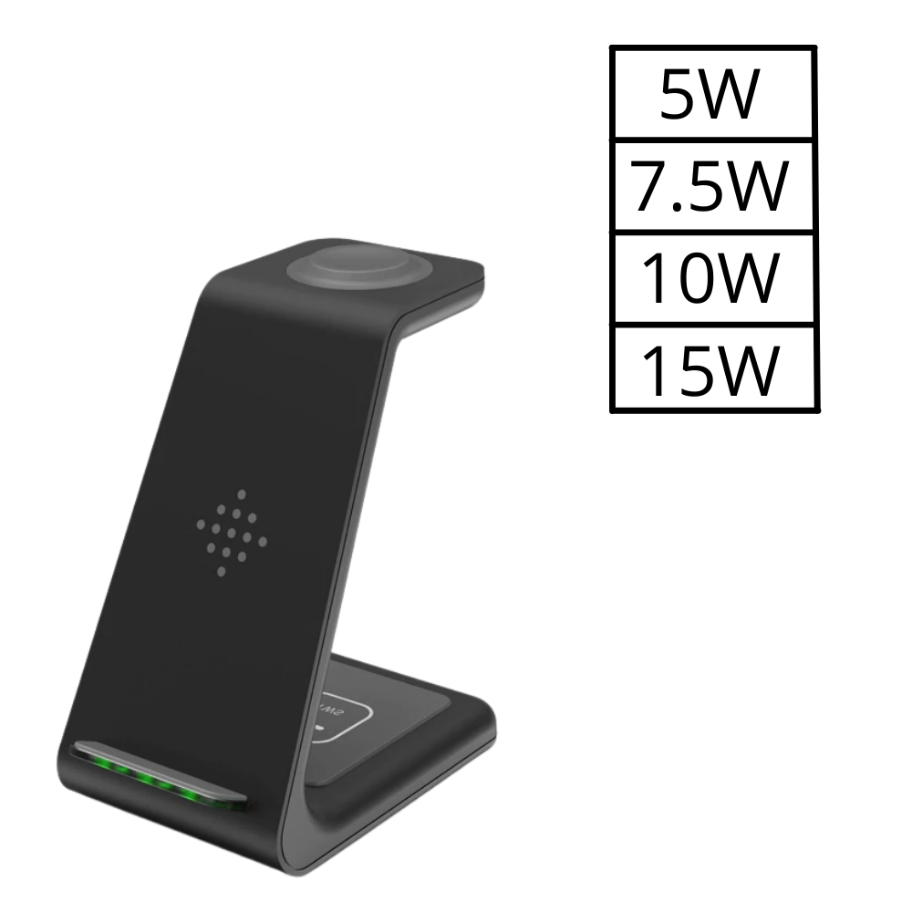 Wireless Phone Charging Station - Dimensions - 