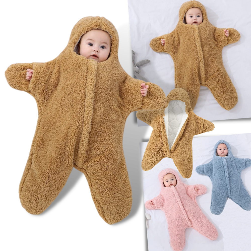 Baby-Schlafsäcke | Flauschige Säuglings-Wickeltasche | Babyartikel | Neugeborenen-Schlafsack - Ozerty