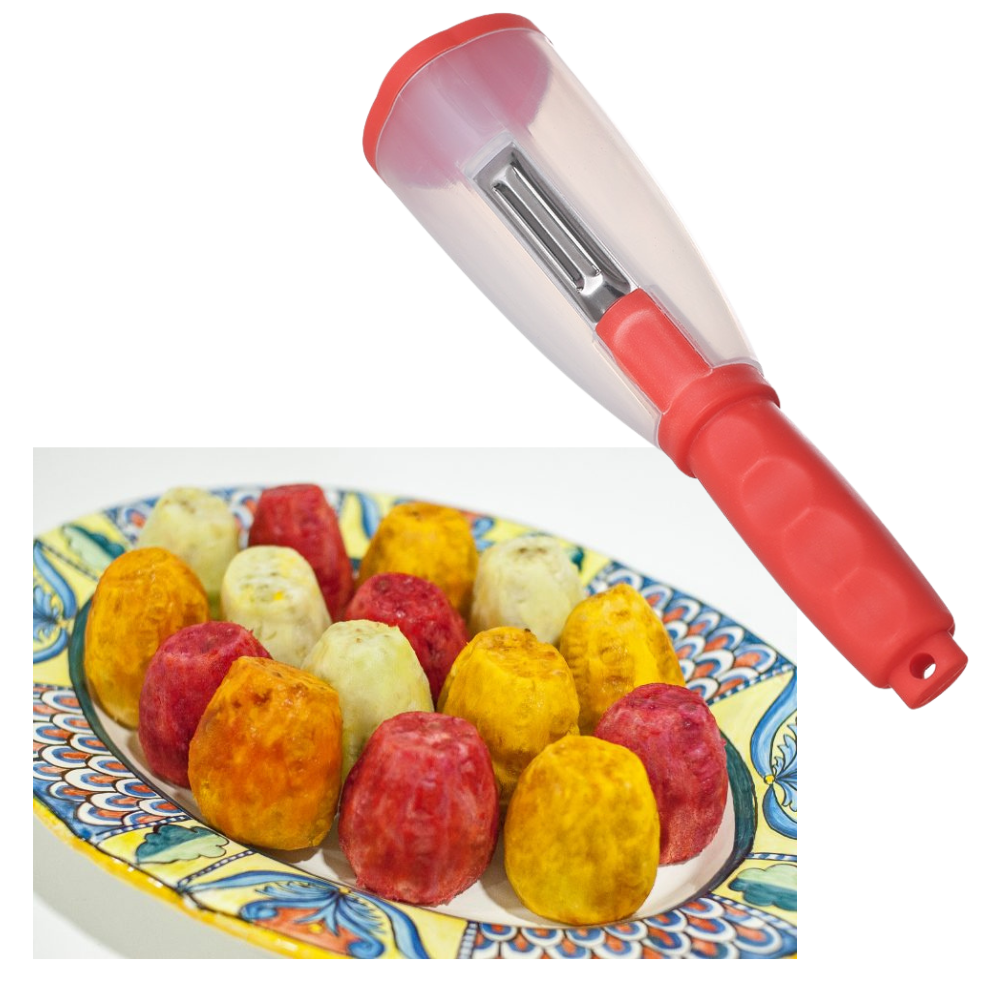 Peeler with container - Excellent results in fruit peeling - Ozerty