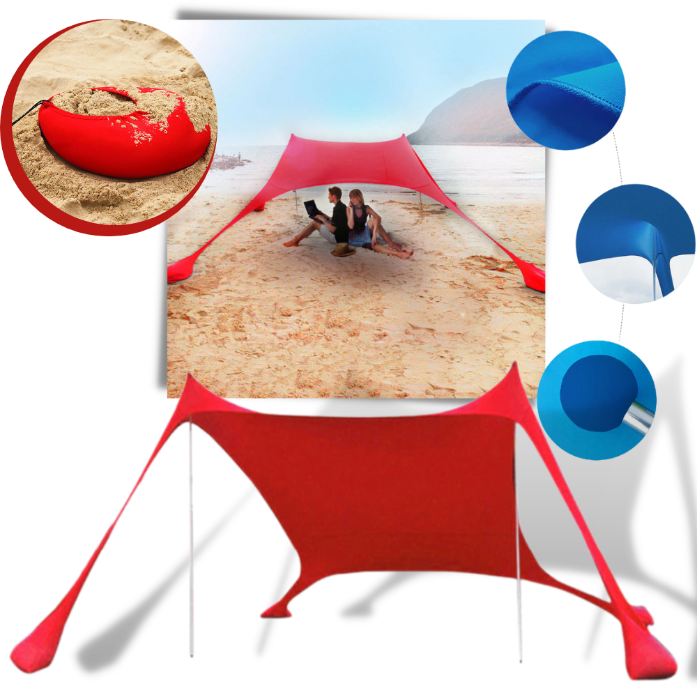 Ombrellone da spiaggia - tenda da spiaggia - tenda da spiaggia leggera - Ozerty
