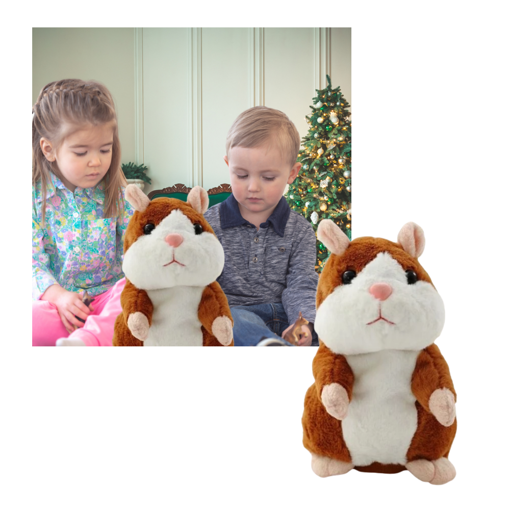 Plush Talking Hamster - Educational Toy - Ozerty