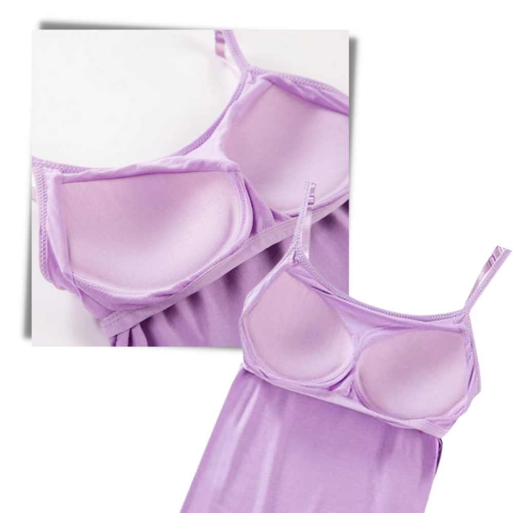 Canotta con reggiseno incorporato - Reggiseno invisibile - Ozerty