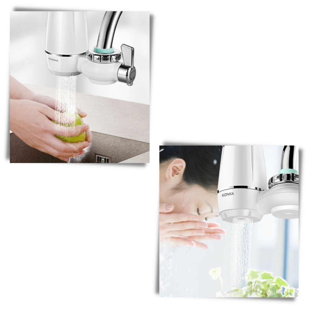 Filtro per acqua di rubinetto rimovibile - Sicuro da usare - Ozerty