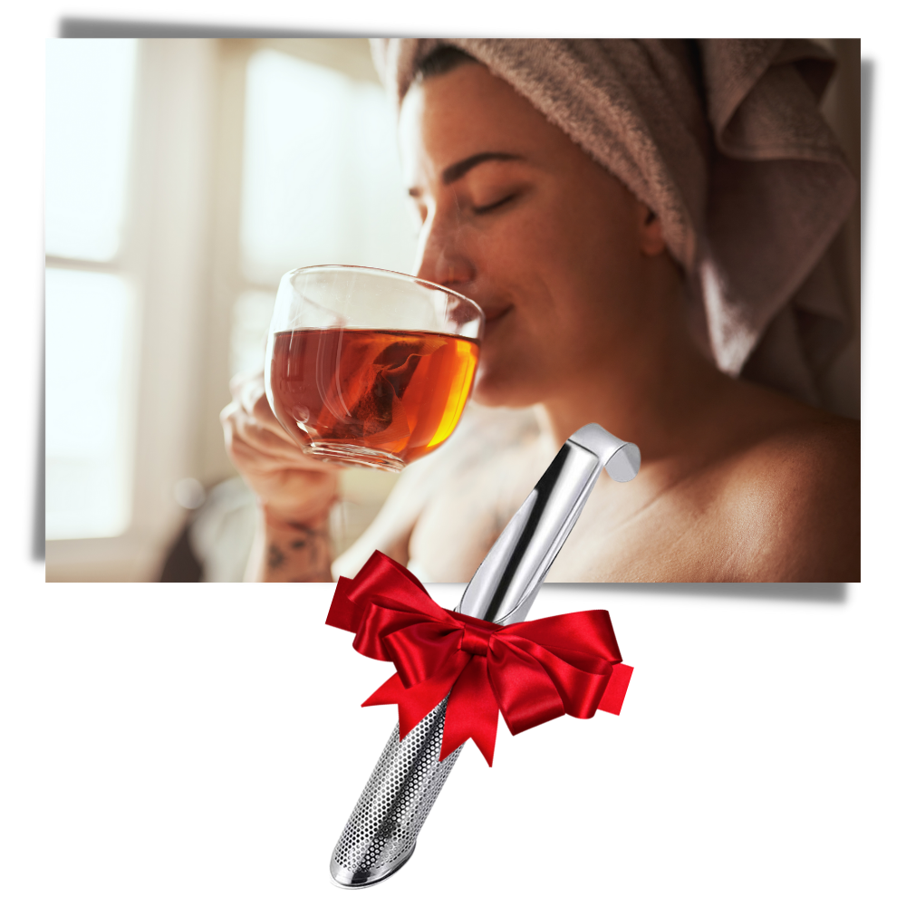Stainless Steel Tea Strainer - Great Gift - 