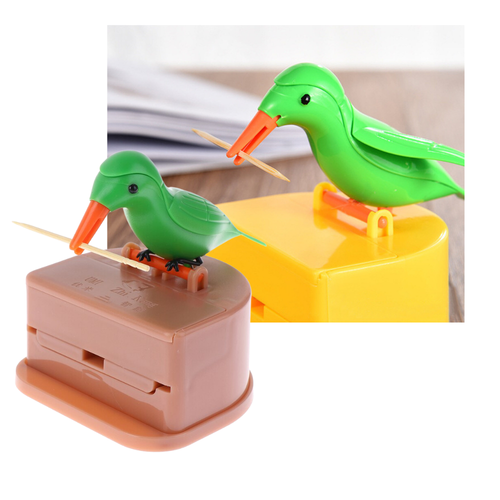 Bird Toothpick Dispenser Box - Sturdy and Durable - 