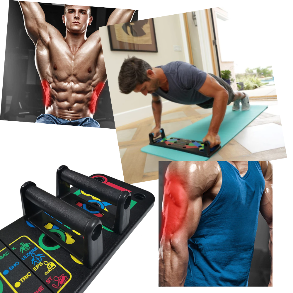 Power up 9 in 1 training board │ Multi-function home training board - 