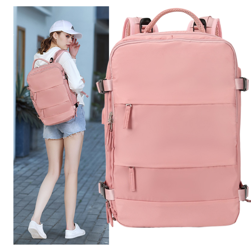 Multifunctional Outdoor Travel Backpack - Stylish Design - 