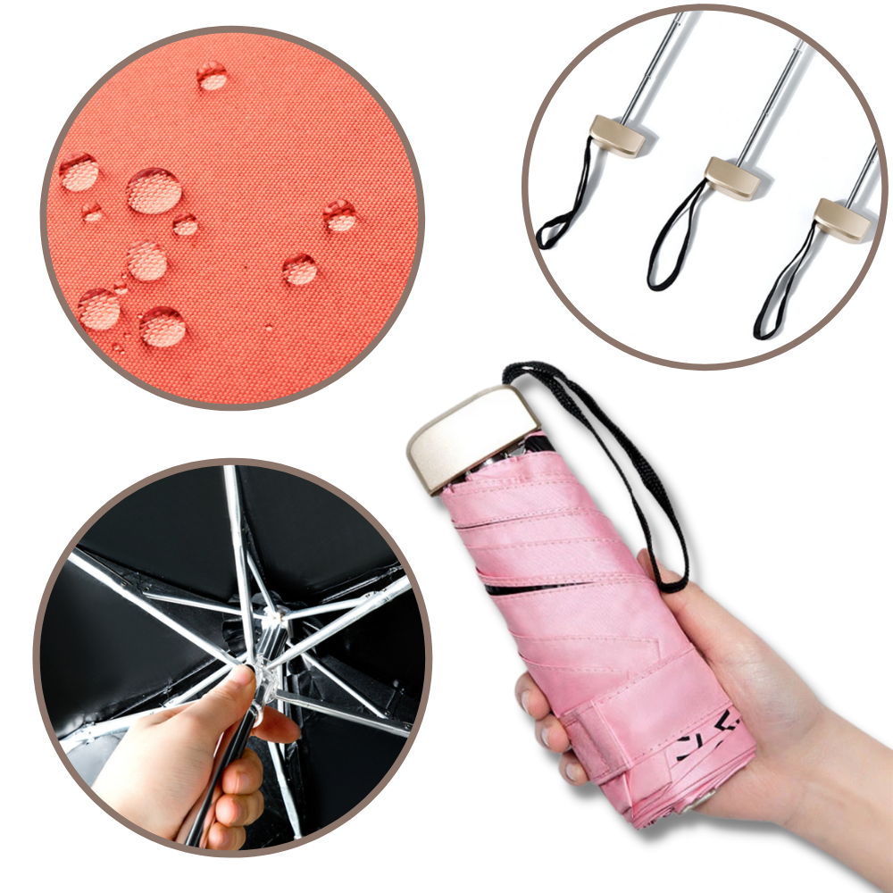 UV Protection Pocket Umbrella - Durable - Ozerty