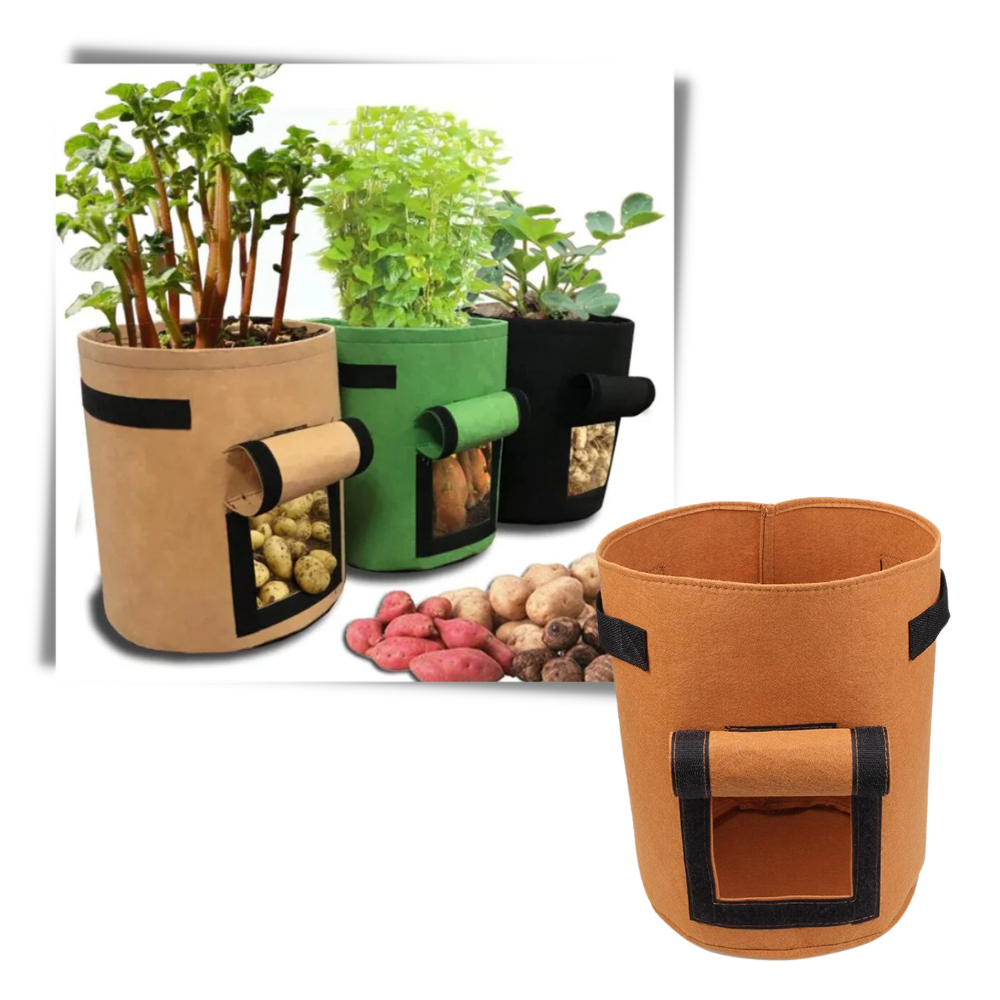 Väska för grönsaksodling - Effektiv plantering - Ozerty
