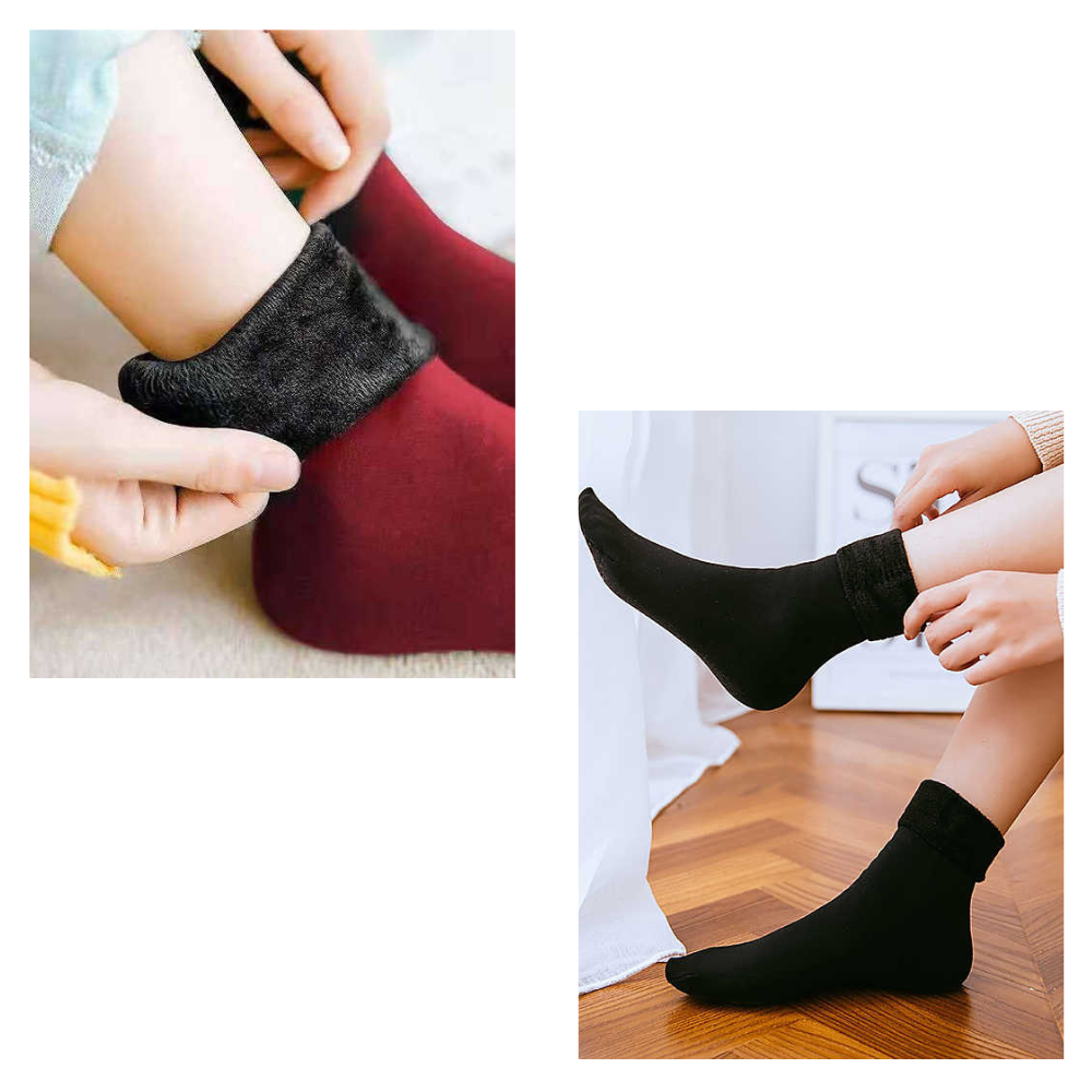 Thermal Socks (3 Pairs) - Versatile Design - 