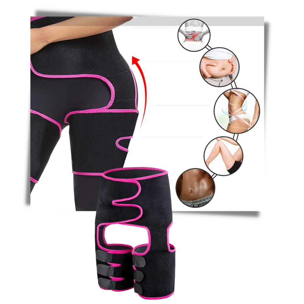 Women's Waist Slimming Muscle Belt - Multifunctional Design - 