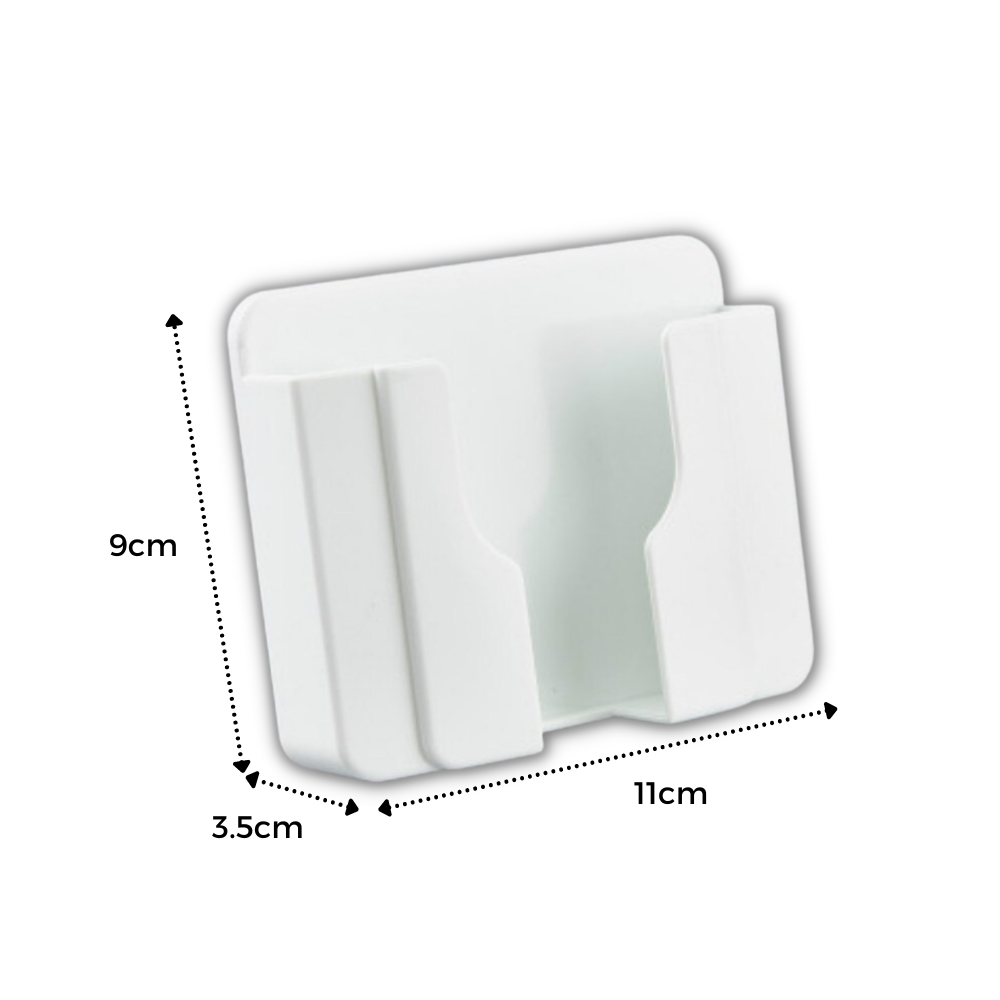Adhesive Wall Phone Holder - Dimensions - 