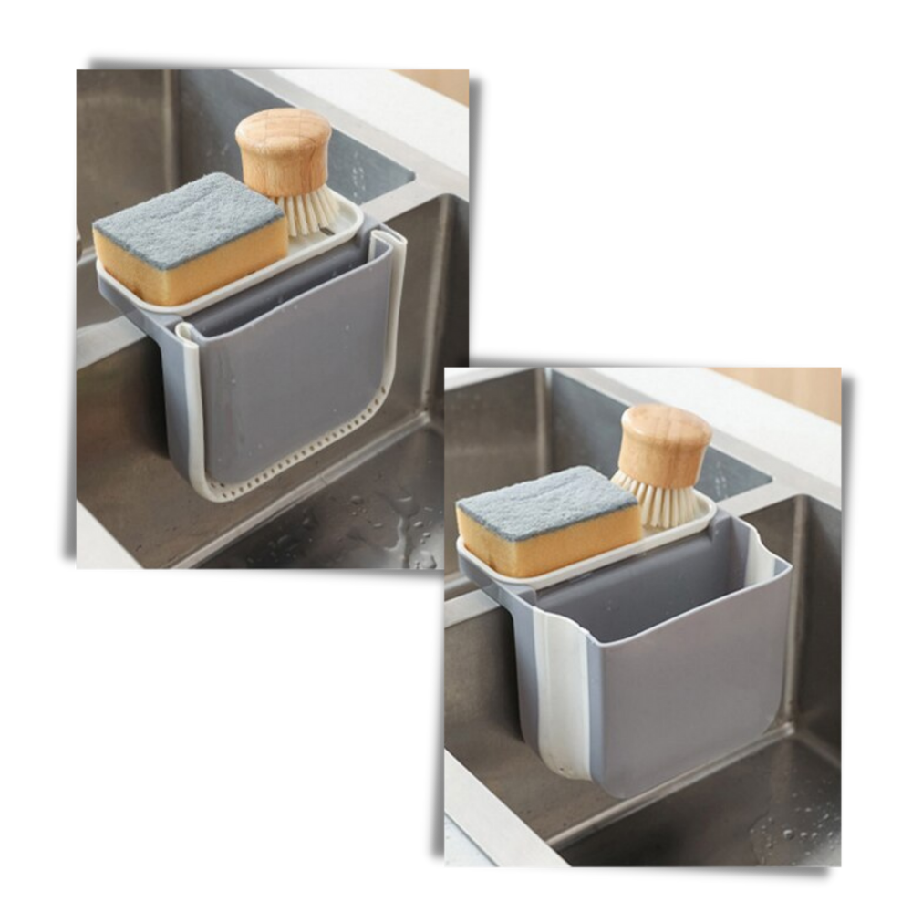 Waste Filter & Sponge Holder - Foldable Design - 