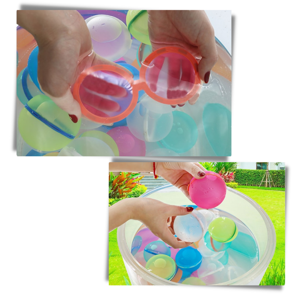 Pack of Reusable Water Balloons - Reusable - 