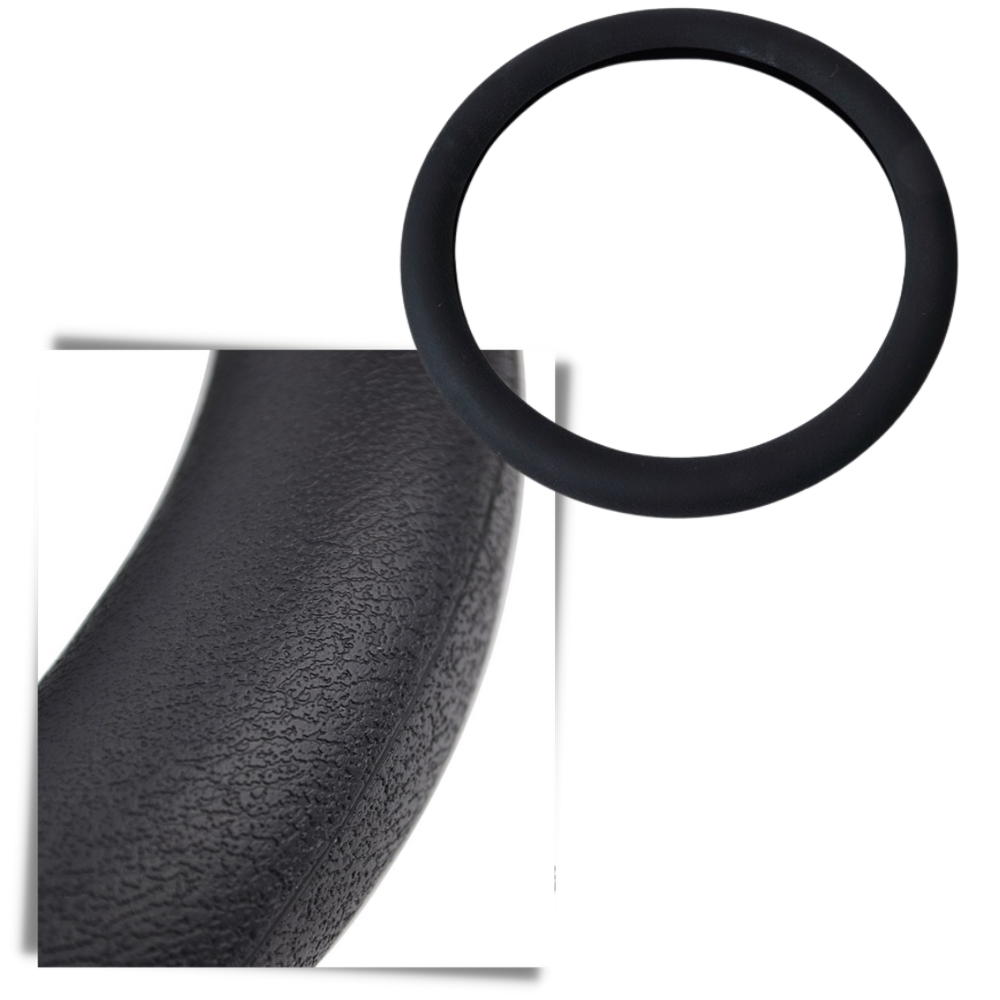 Silicone Steering Wheel Cover - Prevents Palm Fatigue - 