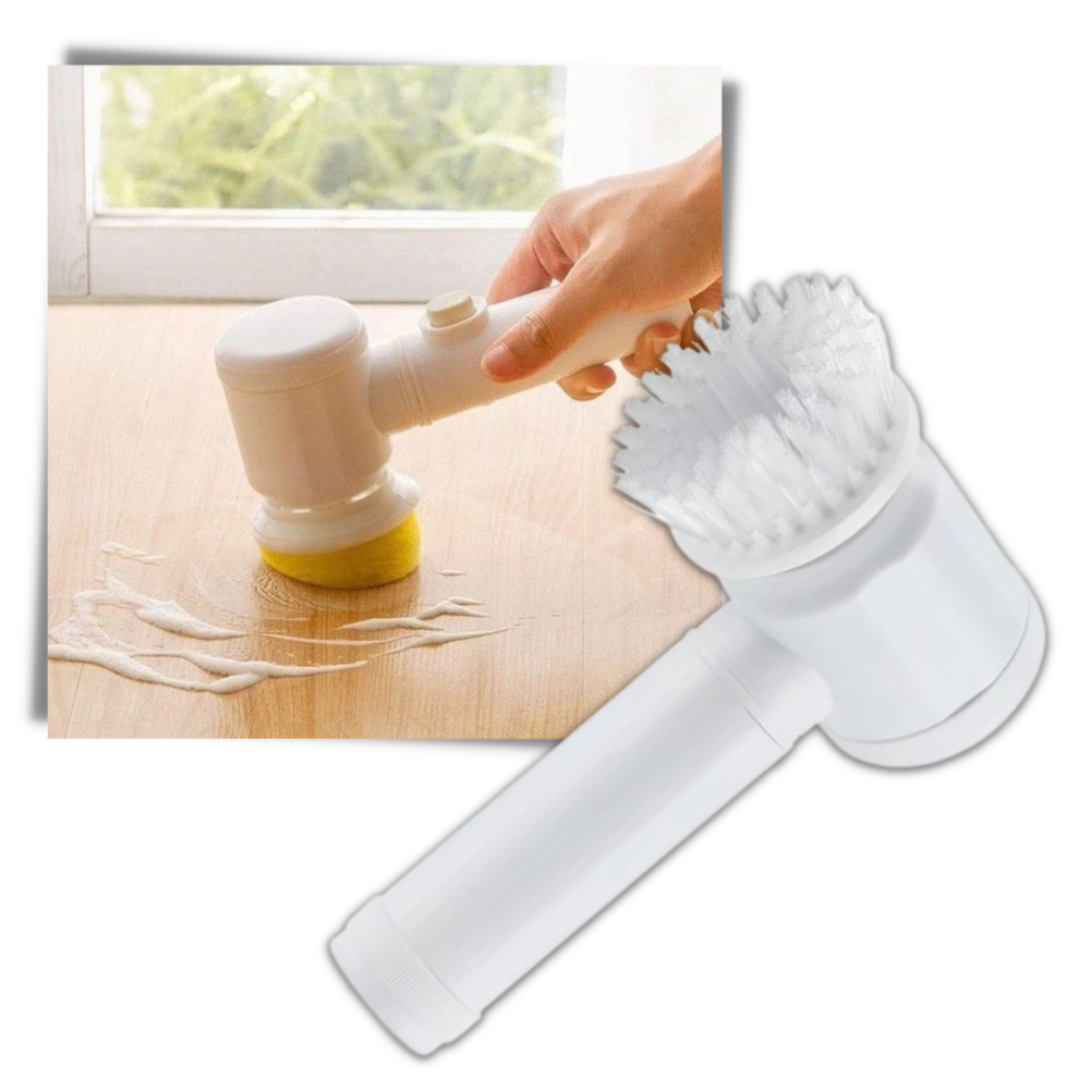 Hand-held Electric Cleaning Brush - Faster and Easier Cleaning -