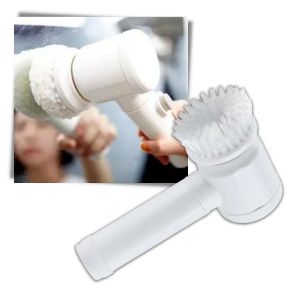 Hand-held Electric Cleaning Brush - Lightweight and Portable Design -