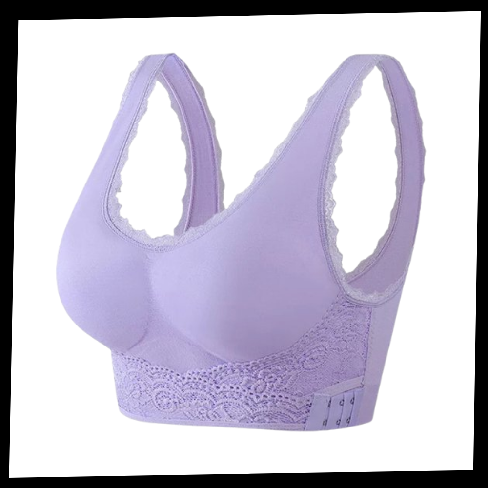 Seamless Wireless Push Up Bra  - Package -