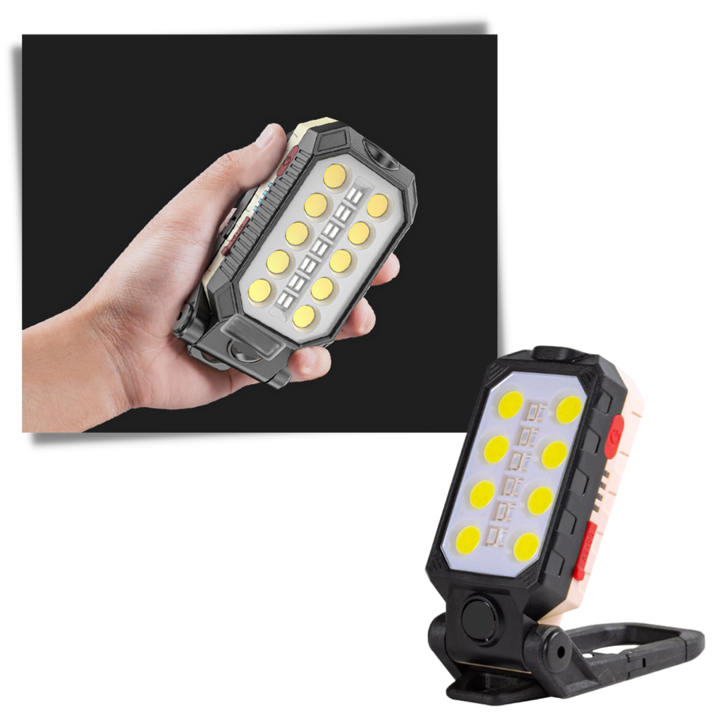 Torcia LED impermeabile regolabile - Portatile e leggero - Ozerty