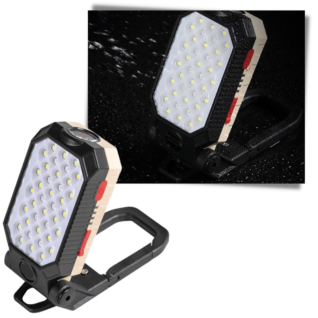 Adjustable Waterproof LED Flashlight - Waterproof  -