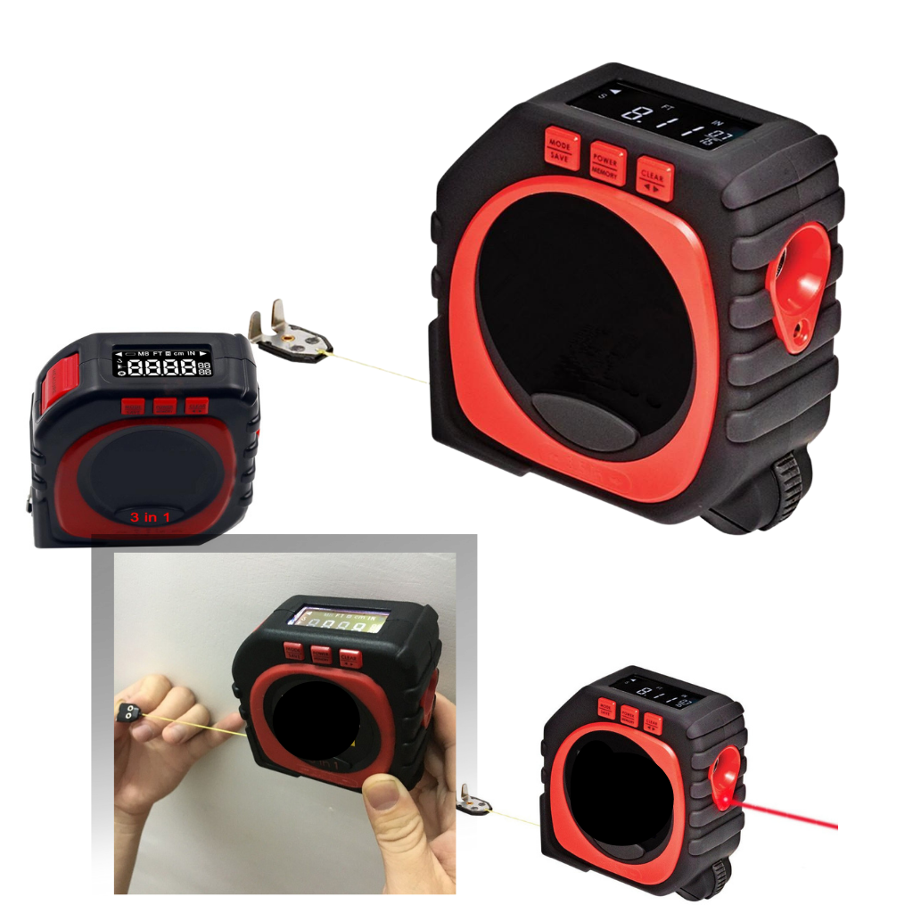 Digital tape measure | cord tape measure | roller tape measure | laser tape measure - 