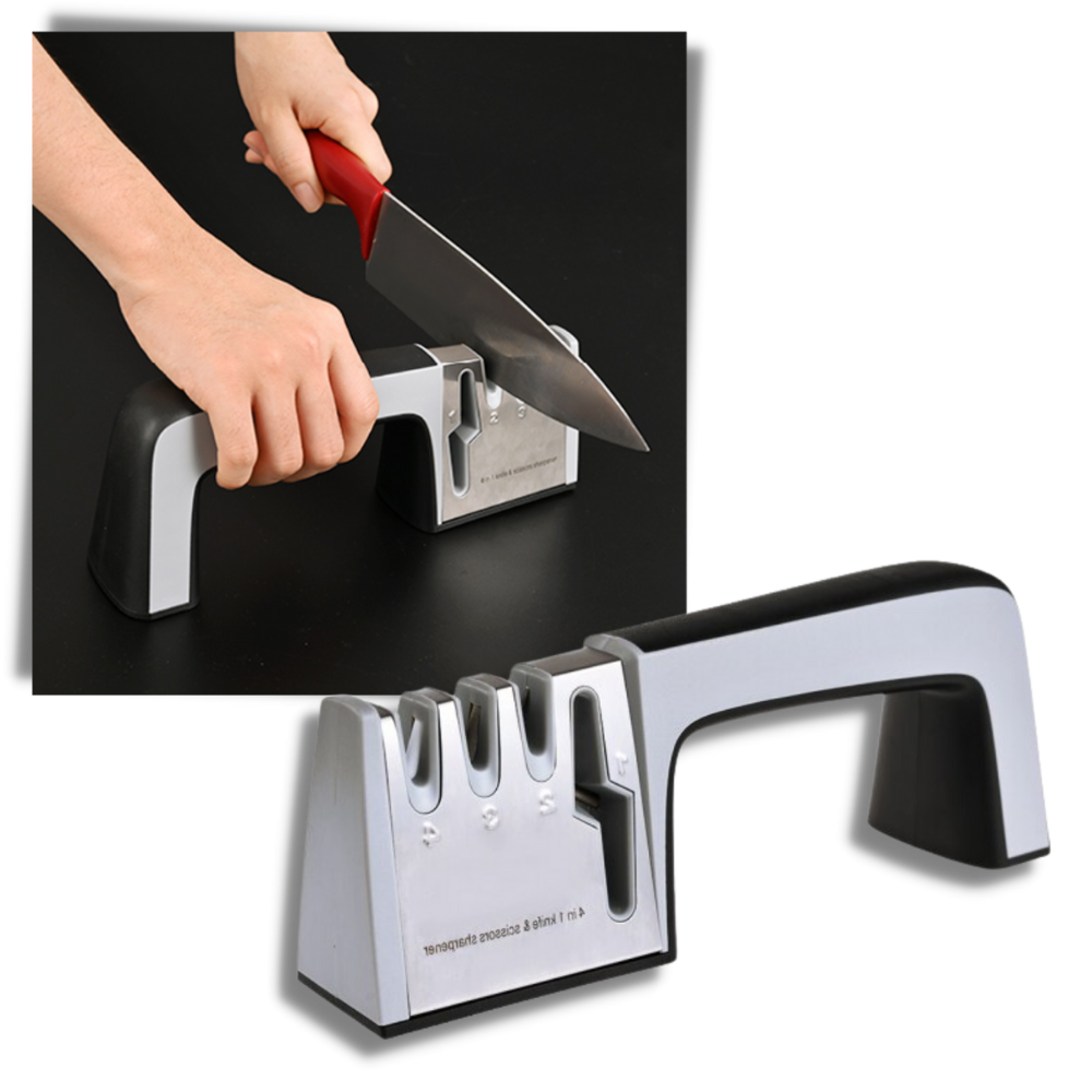 Efficient Kitchen Knife Sharpener - Made with Premium Quality Materials -