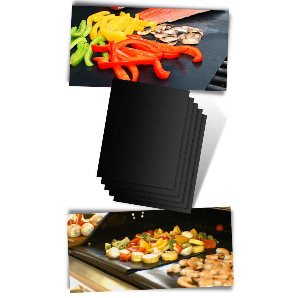 Non-stick barbecue baking mat - Non-stick - Ozerty