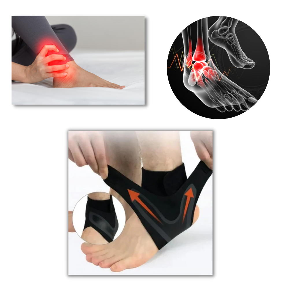 Breathable Elastic Ankle Support - Speeds Up Recovery -