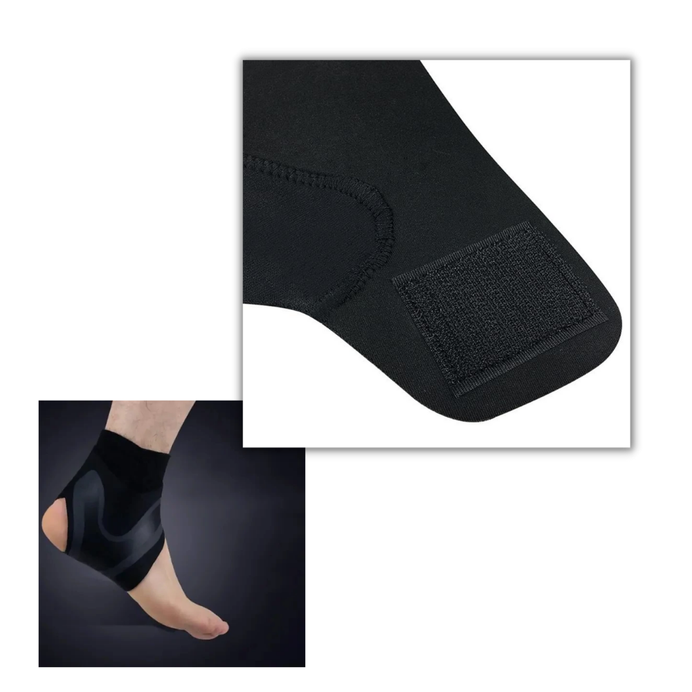 Breathable Elastic Ankle Support - Easy to Use -