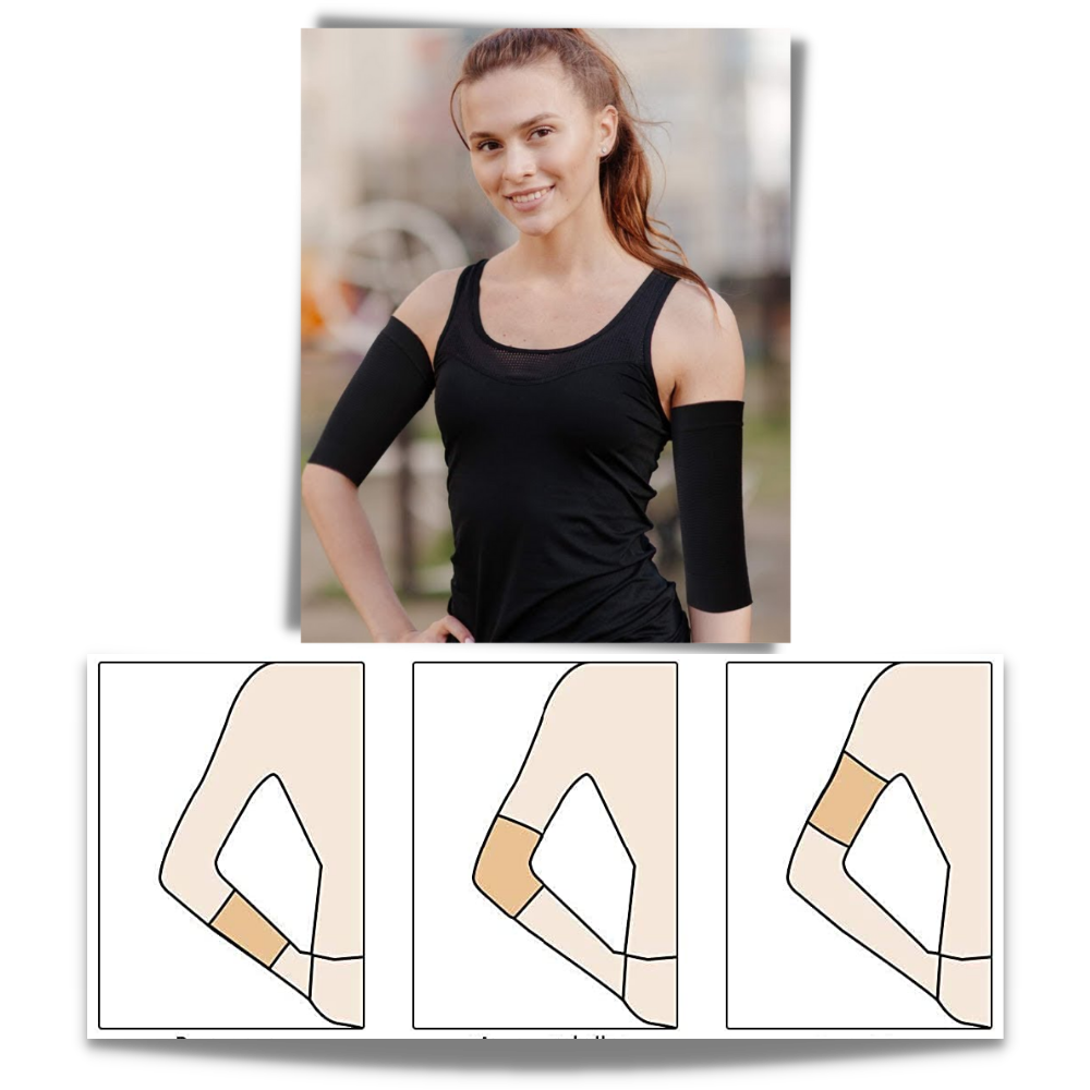 Termiske armformende ærmer - Blød og åndbar  - Ozerty