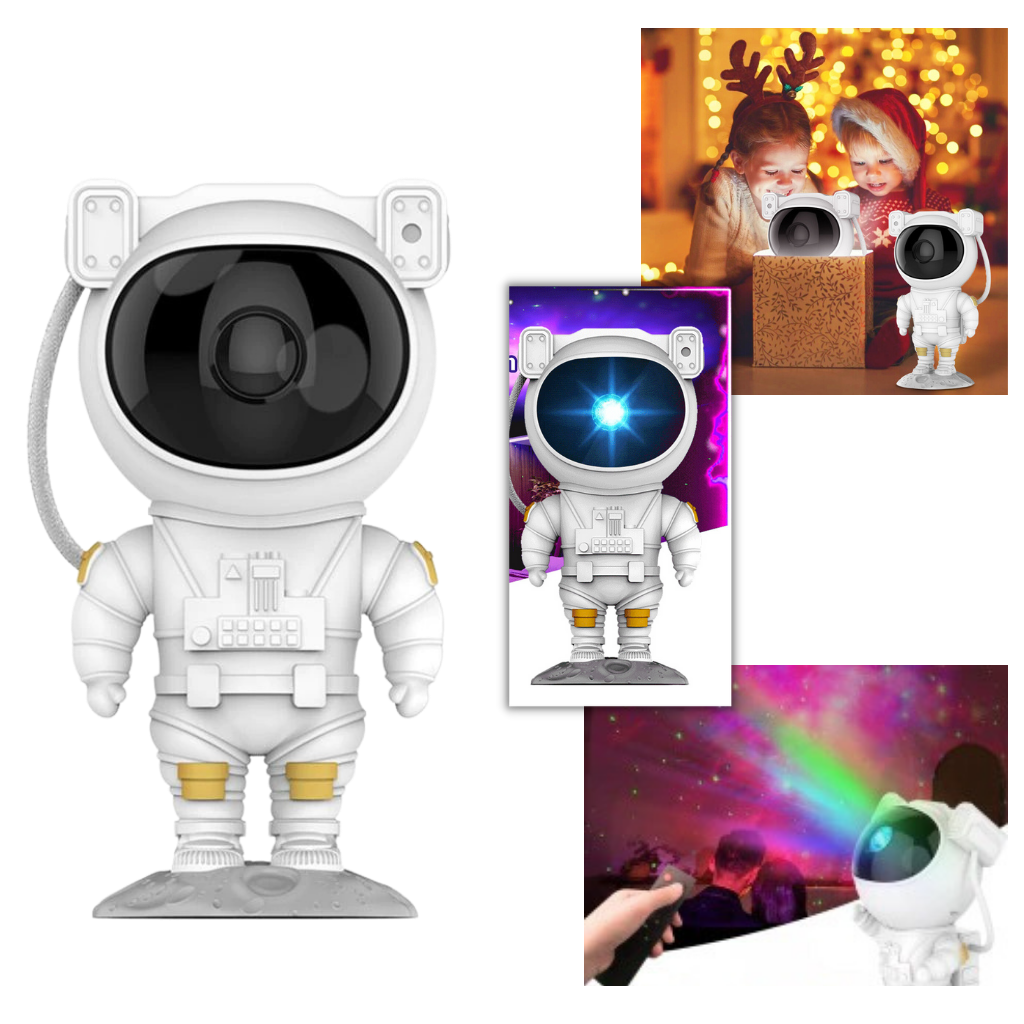 Astronaut Projector Lamp - Night Light - Starry Color Changing Lamps - 