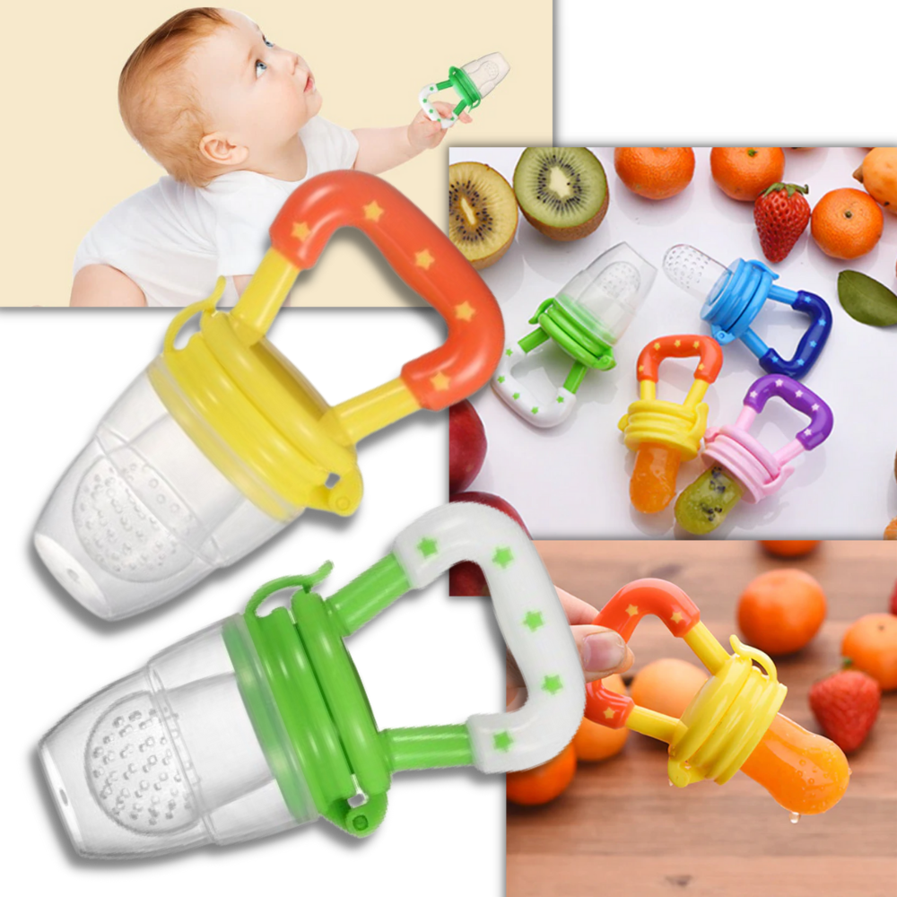 Baby feeding bottle - Baby fresh food nibbler - Baby Nibbler Bottle
 -